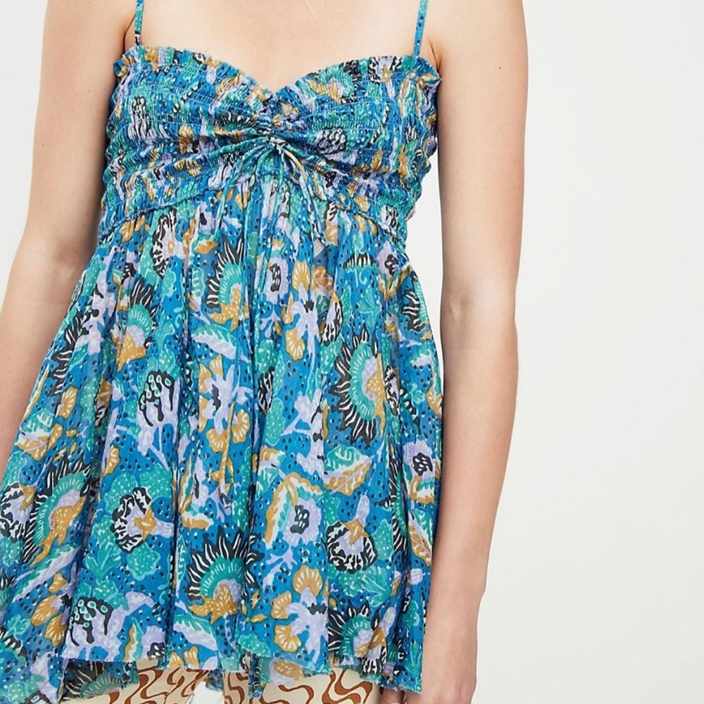 Free People Ollie Smocked Tunic